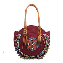 Bohemian Round Moroccon Style Shoulder Bag