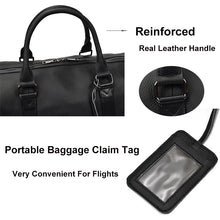 Load image into Gallery viewer, Luxury Genuine Leather Weekend Travel Bag