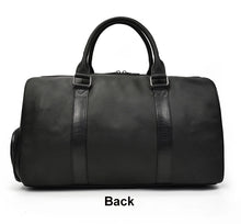Load image into Gallery viewer, Luxury Genuine Leather Weekend Travel Bag