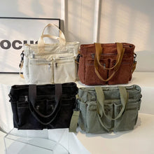 Load image into Gallery viewer, Casual Corduroy Messenger Bags