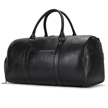 Load image into Gallery viewer, Luxury Genuine Leather Weekend Travel Bag
