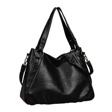 Load image into Gallery viewer, Simple tote Bag High Quality Soft PU Leather Large Capacity