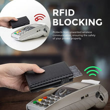 Load image into Gallery viewer, Automatic Pop Up RFID Wallet