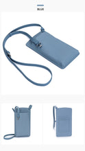 Load image into Gallery viewer, Genuine Leather Mobile Cellphone Pocket Crossbody Bags with Card Slots