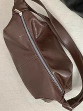 Load image into Gallery viewer, Stylish Soft Happy PU Leather Messenger Bag