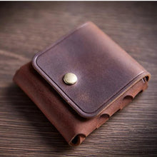 Load image into Gallery viewer, Genuine Leather Coin/Earphone Case