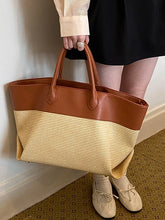 Load image into Gallery viewer, Large Capacity Straw Woven Beach Bag
