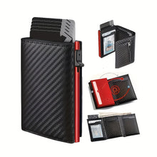 Load image into Gallery viewer, Automatic Pop Up RFID Wallet