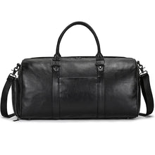 Load image into Gallery viewer, Luxury Genuine Leather Weekend Travel Bag