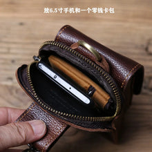 Load image into Gallery viewer, Real Leather Luxury Waist Bag
