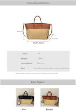 Load image into Gallery viewer, Large Capacity Straw Woven Beach Bag
