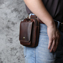 Load image into Gallery viewer, Real Leather Luxury Waist Bag