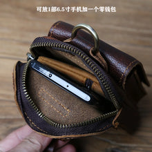 Load image into Gallery viewer, Real Leather Luxury Waist Bag