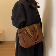 Load image into Gallery viewer, Casual Corduroy Messenger Bags