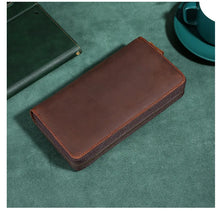 Load image into Gallery viewer, Genuine Leather Hand Clutch Bag