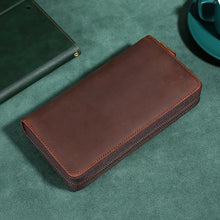 Load image into Gallery viewer, Genuine Leather Hand Clutch Bag