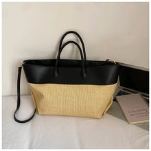 Load image into Gallery viewer, Large Capacity Straw Woven Beach Bag