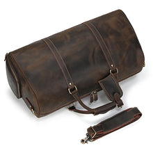 Load image into Gallery viewer, Luxury Genuine Leather Weekend Travel Bag