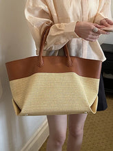 Load image into Gallery viewer, Large Capacity Straw Woven Beach Bag