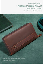 Load image into Gallery viewer, Genuine Leather Hand Clutch Bag