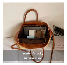 Load image into Gallery viewer, Large Capacity Straw Woven Beach Bag