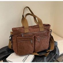 Load image into Gallery viewer, Casual Corduroy Messenger Bags