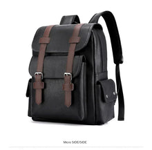 Load image into Gallery viewer, Korean Style Soft PU Leather Backpack