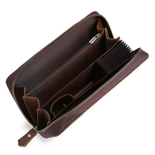 Load image into Gallery viewer, Genuine Leather Hand Clutch Bag