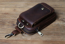 Load image into Gallery viewer, Real Leather Luxury Waist Bag