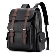 Load image into Gallery viewer, Korean Style Soft PU Leather Backpack