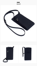 Load image into Gallery viewer, Genuine Leather Mobile Cellphone Pocket Crossbody Bags with Card Slots