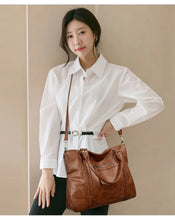 Load image into Gallery viewer, Genuine Soft Leather Shoulder Crossbody Bags