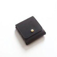 Load image into Gallery viewer, Genuine Leather Coin/Earphone Case