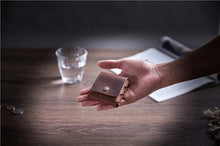 Load image into Gallery viewer, Genuine Leather Coin/Earphone Case