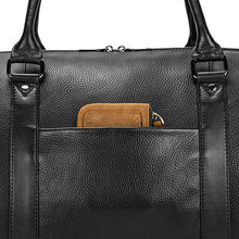 Load image into Gallery viewer, Luxury Genuine Leather Weekend Travel Bag
