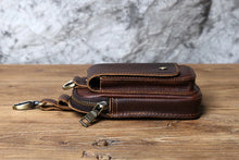 Load image into Gallery viewer, Real Leather Luxury Waist Bag