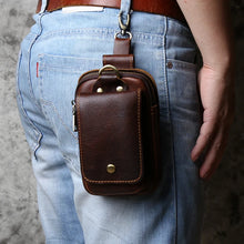 Load image into Gallery viewer, Real Leather Luxury Waist Bag