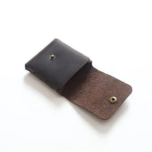 Load image into Gallery viewer, Genuine Leather Coin/Earphone Case