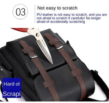 Load image into Gallery viewer, Korean Style Soft PU Leather Backpack