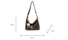 Load image into Gallery viewer, Stylish Soft Happy PU Leather Messenger Bag