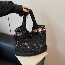 Load image into Gallery viewer, Bohemian Handmade Beach Tote Bag