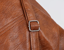 Load image into Gallery viewer, Simple tote Bag High Quality Soft PU Leather Large Capacity