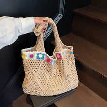 Load image into Gallery viewer, Bohemian Handmade Beach Tote Bag