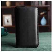 Load image into Gallery viewer, Genuine Leather Hand Clutch Bag
