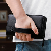 Load image into Gallery viewer, Genuine Leather Hand Clutch Bag