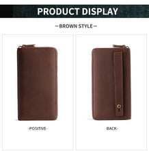 Load image into Gallery viewer, Genuine Leather Hand Clutch Bag