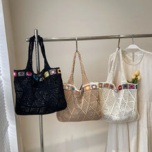 Load image into Gallery viewer, Bohemian Handmade Beach Tote Bag