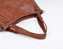 Load image into Gallery viewer, Simple tote Bag High Quality Soft PU Leather Large Capacity
