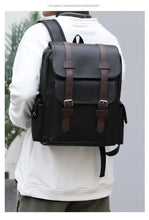 Load image into Gallery viewer, Korean Style Soft PU Leather Backpack
