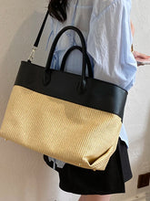 Load image into Gallery viewer, Large Capacity Straw Woven Beach Bag